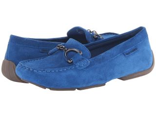 Hush Puppies Cora Womens Slip on Shoes (Blue)