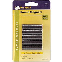 Pro Mag Round Magnets (set Of 50)