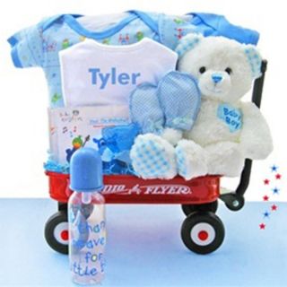 All Boy Baby Wagon Personalized Multicolor   PABBW