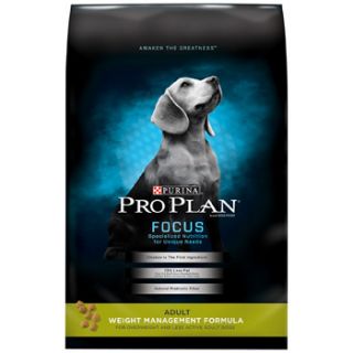 Focus Weight Management Dog Food, 34 lbs.
