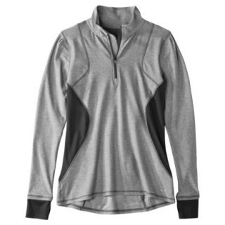 C9 by Champion Womens Premium 1/4 Zip Pullover   Heather Grey XL
