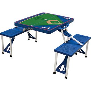 Picnic Table Sport   MLB Teams Texas Rangers   Blue   Picnic Time Ou