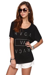 Womens Rvca Tee   Rvca Higher End Scoop T Shirt