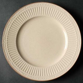 Mikasa Sand Dune Salad Plate, Fine China Dinnerware   Stone Manor,Cream,Ribbed,S