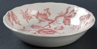 Style House Pink Flora Fruit/Dessert (Sauce) Bowl, Fine China Dinnerware   Pink