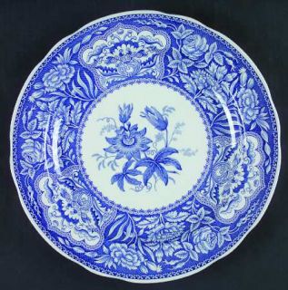 Spode Georgian Collection Dinner Plate, Fine China Dinnerware   Blue Room Collec