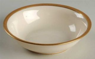 Lenox China Hanover (Cream) Coupe Cereal Bowl, Fine China Dinnerware   Gold Encr