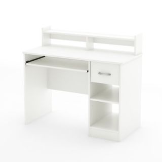 South Shore Axess Small Desk 72 Finish Pure White