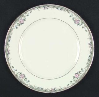 Lenox China Spring Vista Dinner Plate, Fine China Dinnerware   American Home,Ros