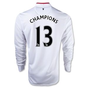Nike Manchester United 12/13 CHAMPIONS LS Away Soccer Jersey