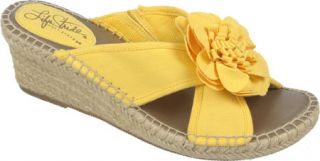 Womens Life Stride Bloom   Yellow 8D Canvas Casual Shoes