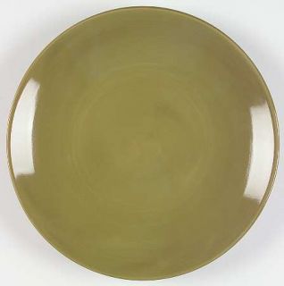 Home Trends Verdona Green Dinner Plate, Fine China Dinnerware   All Green, Undec