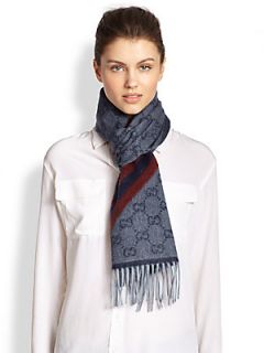 Gucci Nikky Scarf   Blue 