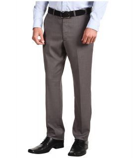 Perry Ellis Slim Fit Solid Pant Mens Casual Pants (Taupe)