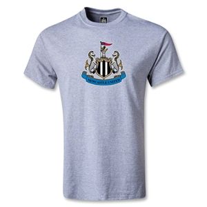 hidden Newcastle United Crest T Shirt (Gray)