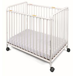 Foundations Chelsea Non folding Steel Compact Slatted Crib