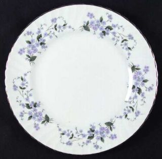 Adderley Forget Me Not/Sweet Forget Me Not Dinner Plate, Fine China Dinnerware  