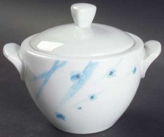 Vista Alegre Mistral Sugar Bowl & Lid, Fine China Dinnerware   Porcelain, Light/
