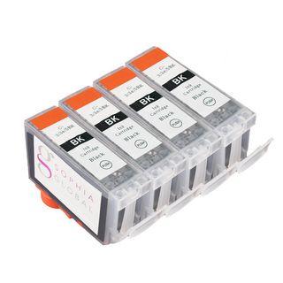 Sophia Global Compatible Ink Cartridge Replacement For Canon Bci 3e (4 Black) (blackPrint yield Meets Printer Manufacturers Specifications for Page YieldModel 4eaBCI3eBKPack of 4We cannot accept returns on this product. )