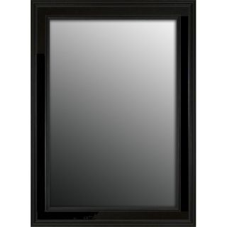 Rich Satin Black Petite 60x24 inch Mirror