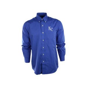 Kansas City Royals Antigua MLB Achieve Button Down Collar Woven Shirt