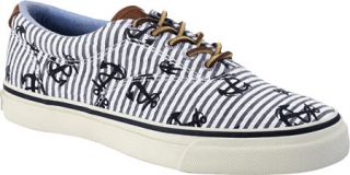 Mens Sperry Top Sider Striper CVO Prep Pack   Seersucker Anchors Lace Up Shoes
