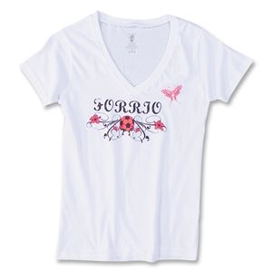 hidden Rose Soccer T Shirt (Wh/Sc)