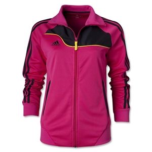adidas Womens Speedtrick Track Jacket (Black/Pink)