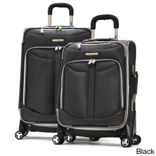 Olympia Tuscany 2 piece Expandable Spinner Luggage Set