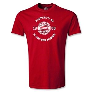 Euro 2012   Bayern Munich Distressed Property T Shirt (Red)