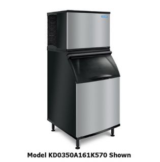 Koolaire by Manitowoc Full Cube Ice Machine   381 lb/24 hr, 430 lb Bin Capacity, Water Cool, 208V