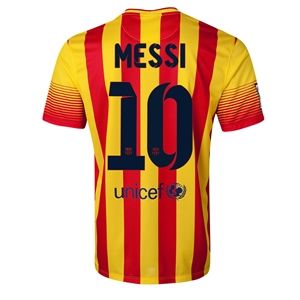 Nike Barcelona 13/14 MESSI Away Soccer Jersey