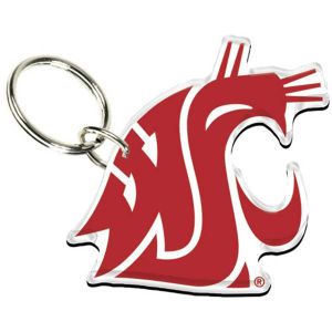 Washington State Cougars Wincraft Acrylic Key Ring