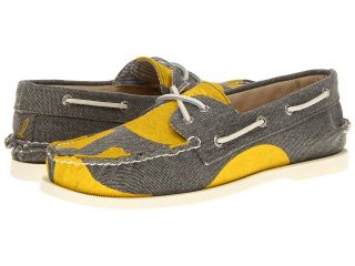 Sperry Top Sider A/O 2 Eye Painted Canvas Mens Slip on Shoes (Multi)