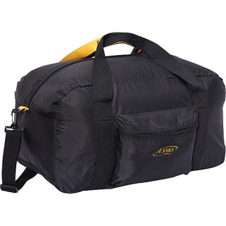 22Carry On Nylon Duffel Bag With Pouch   Black