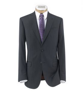 Joseph Slim Fit 2 Button Peak Lapel Plain Front Wool Suit JoS. A. Bank Mens Sui
