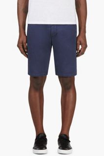 Levis Navy Cotton Chino Shorts