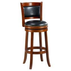 Alexis Cherry Padded Back 29 inch Barstool