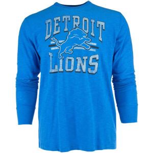 Detroit Lions 47 Brand NFL Logo Scrum Long Sleeve T Shirt