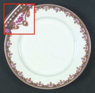 Tressemanes & Vogt Lille, The Dinner Plate, Fine China Dinnerware   Pink Roses,G