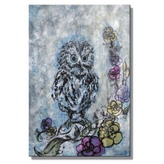 Christina Loraine Baby Owl Dreams In Color Metal Wall Sculpture (MediumSubject AnimalsOuter dimensions 23.5 inches high x 16 inches wide x 1 inches deep )