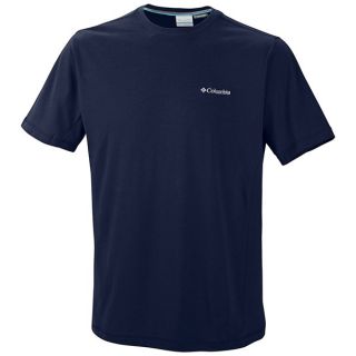 Columbia Sportswear Global Adventure Shirt   Short Sleeve (For Men)   COLLEGIATE NAVY (L )