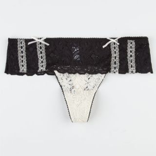 Youve Got To Give Me Thong Ivory In Sizes Large, Medium, Small For Women 22568