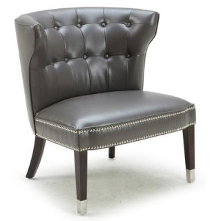 Sunpan Modern Roulette Slipper Chair 4277 Color Grey